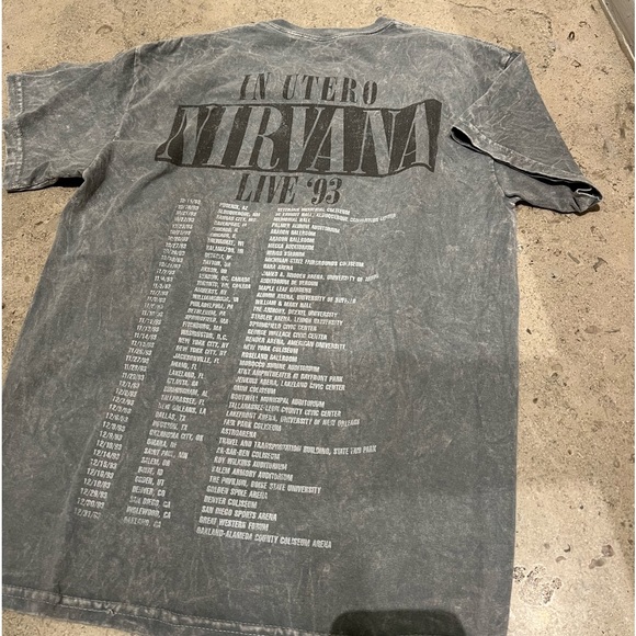 Nirvana World Tour Tee - Picture 3 of 3
